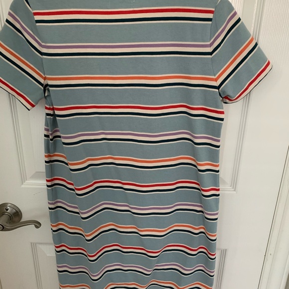Madewell Tee Dress in Alchester Stripe - Picture 5 of 7